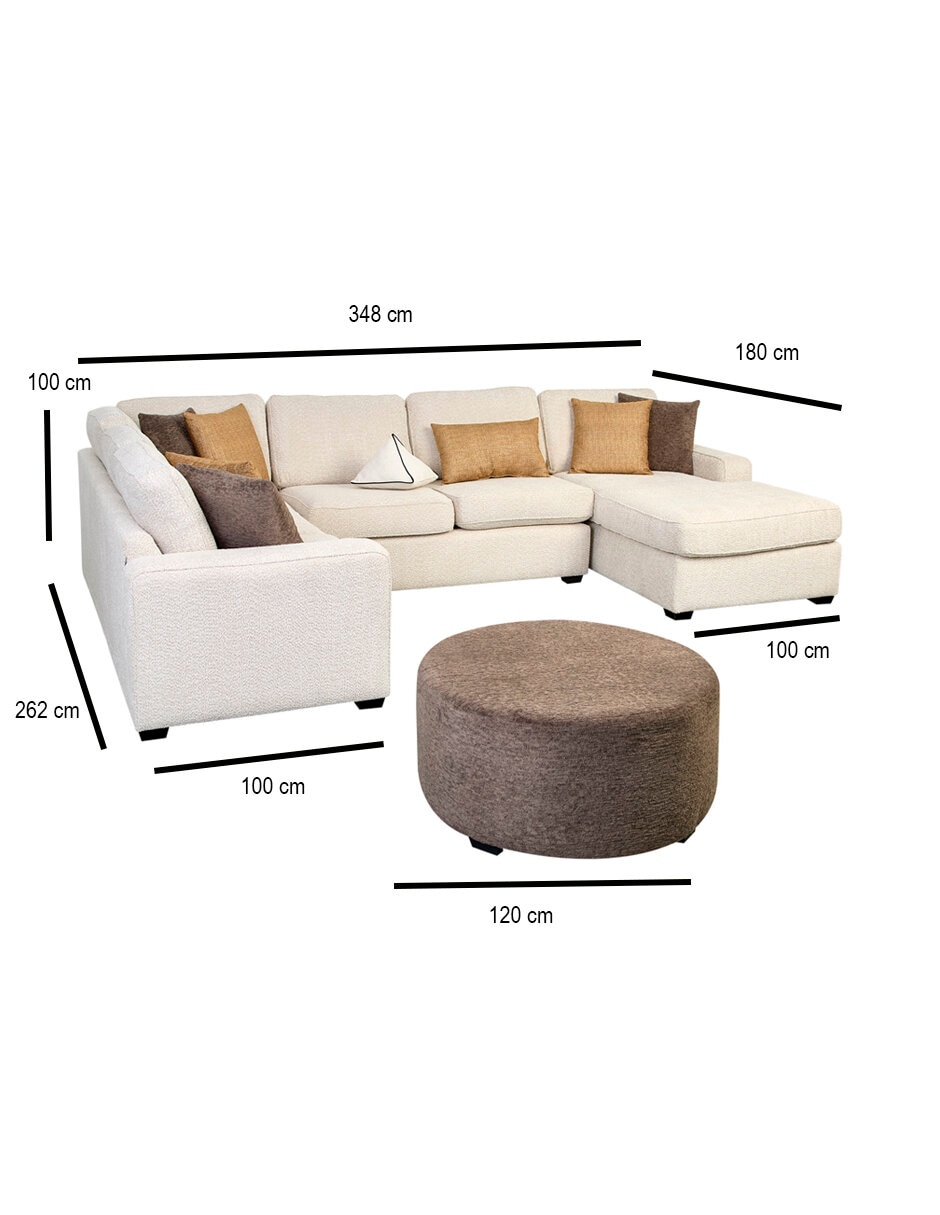 Sala modular jordyn de chenille 13