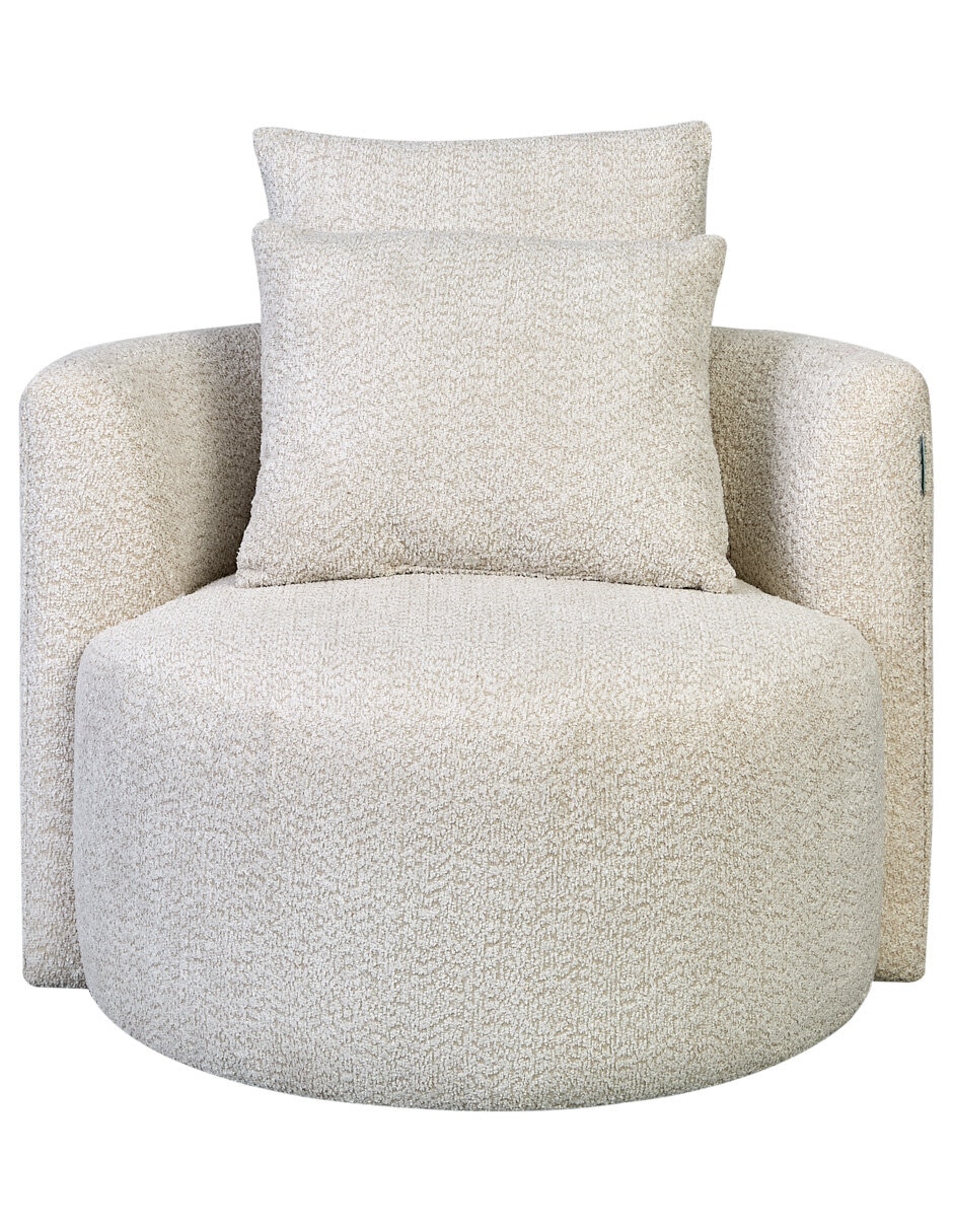 Sillón nico beige de chenille Sillón nico beige de chenille