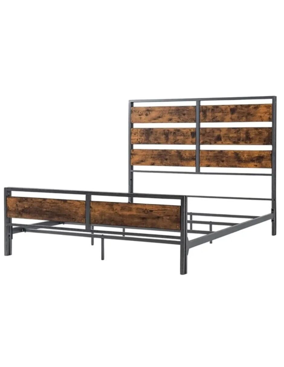Base para cama armable de madera 5