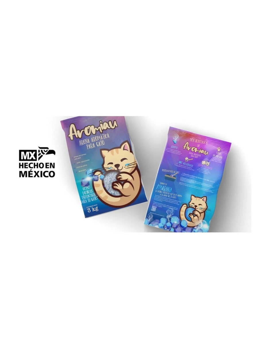 Arena para gato