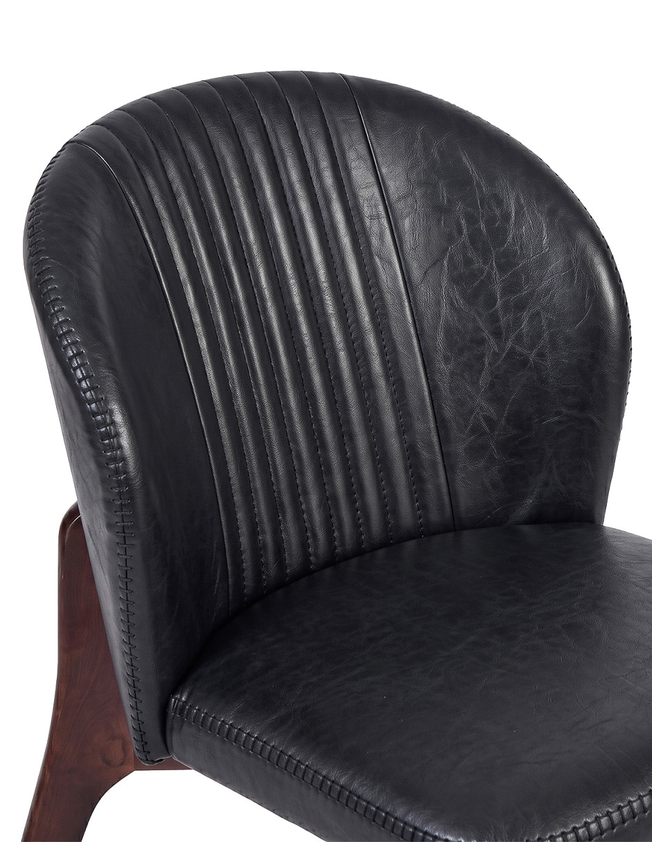Silla sin brazos 2 piezas theon de vinipiel 8