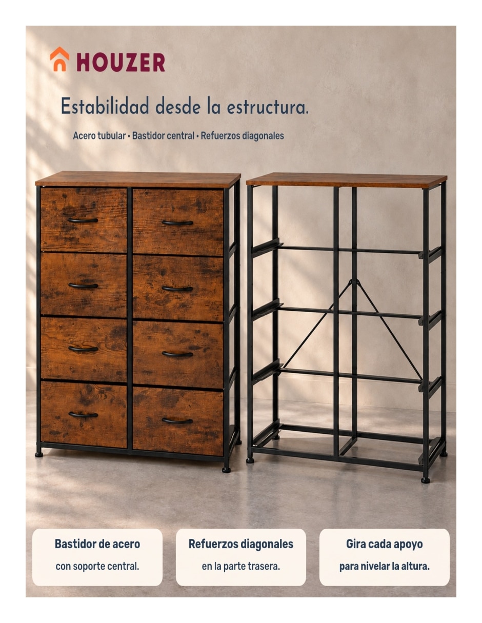 Cómoda de acero 7