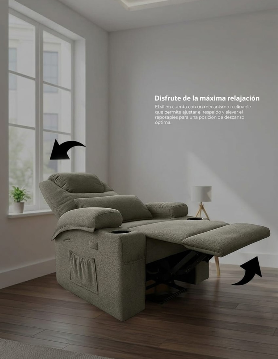 Sillón masaje Comfort Ortello Home
