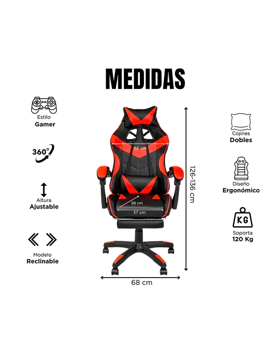 Silla gamer Donut