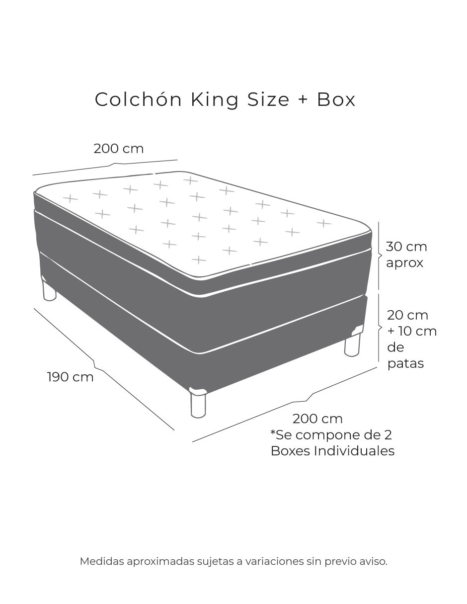 Juego de colchón y box Prestige Spring Air