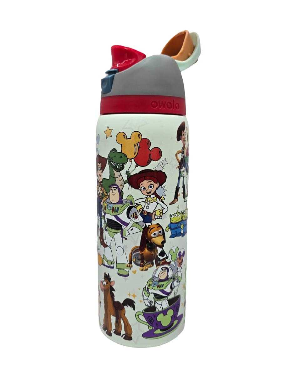 Termo de acero inoxidable Owala Toy Story con tapa rosca