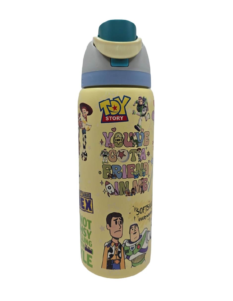 Termo de acero inoxidable Toy Story con tapa rosca Termo de acero inoxidable Toy Story con tapa rosca