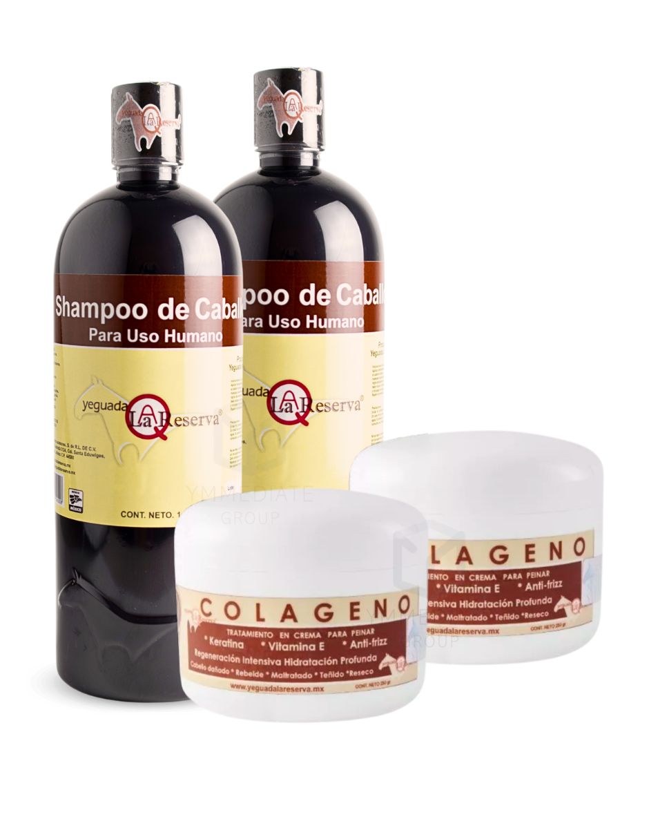 Set capilar para todo tipo de cabello 4 piezas