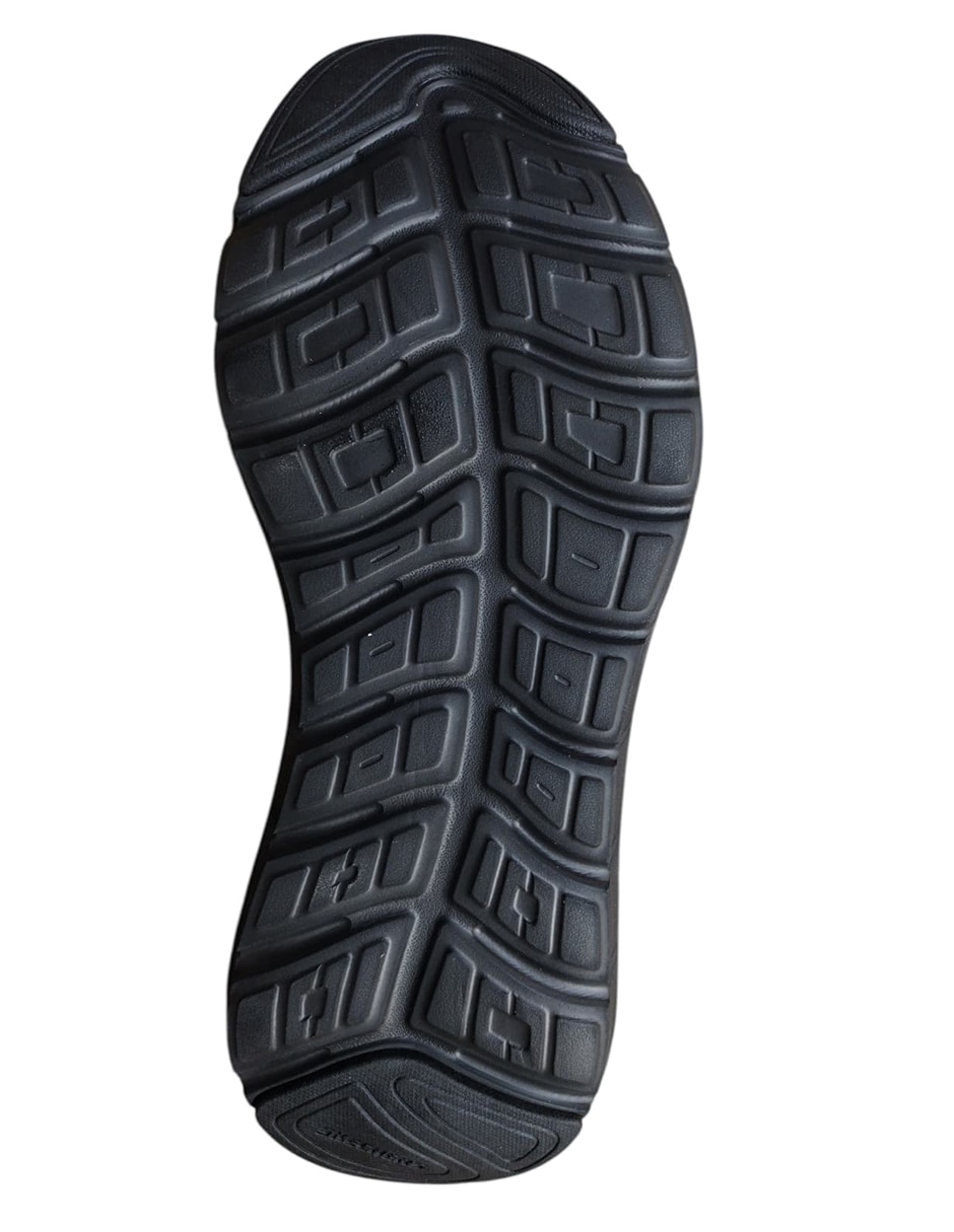 Tenis de piel skeachers arch comfort flex para hombre