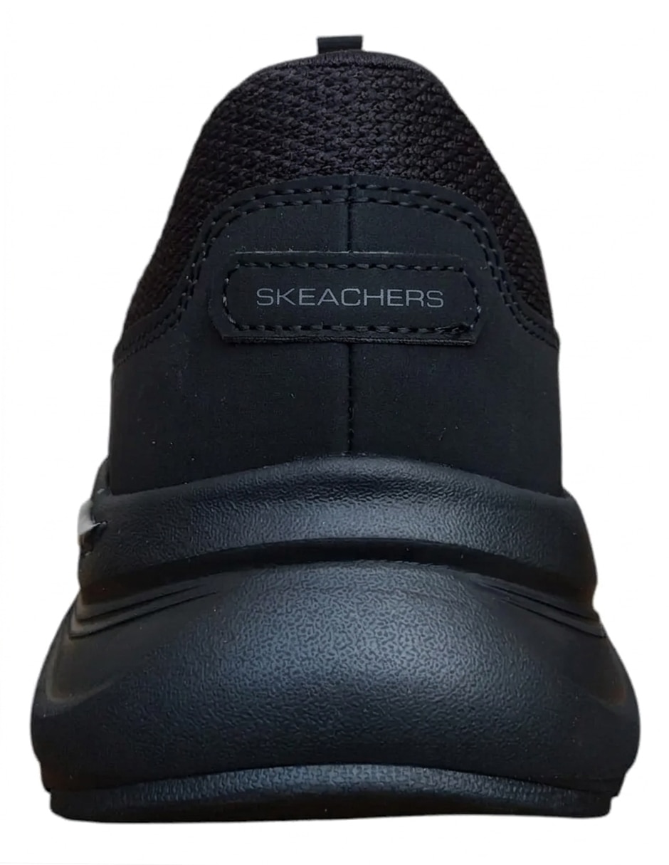 Tenis de piel skeachers arch comfort flex para hombre