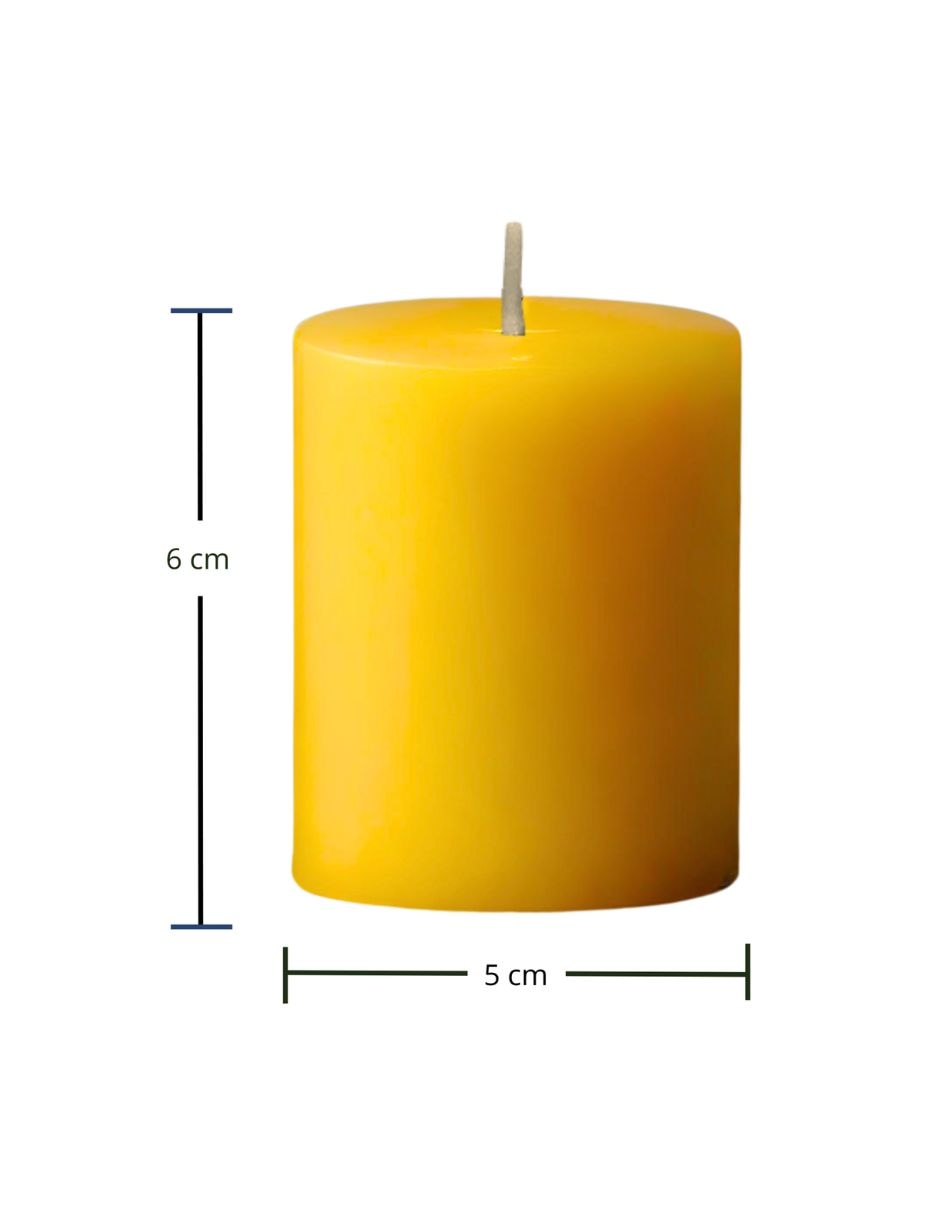 Set de velas votiva YMA Home 6 piezas