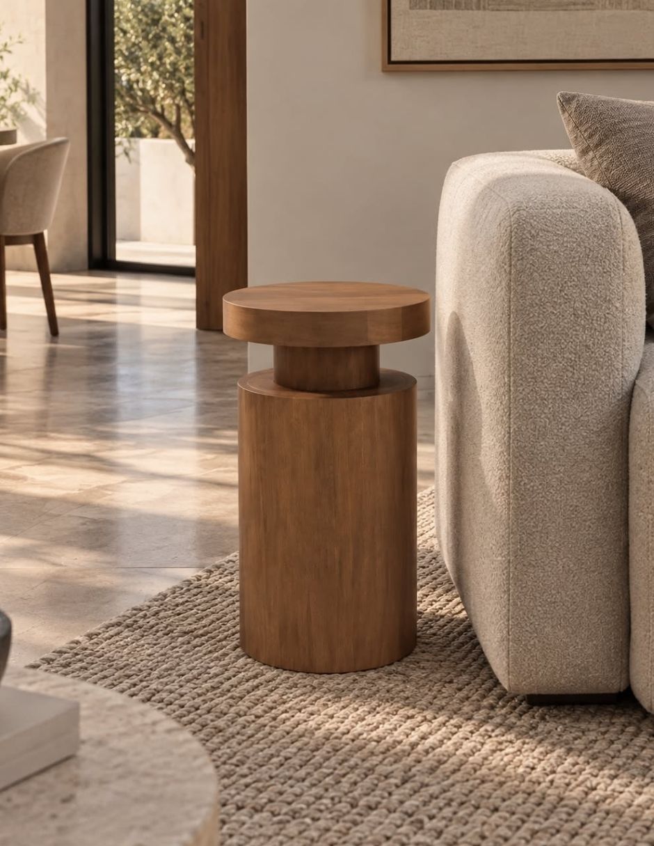 Mesa lateral liora de madera