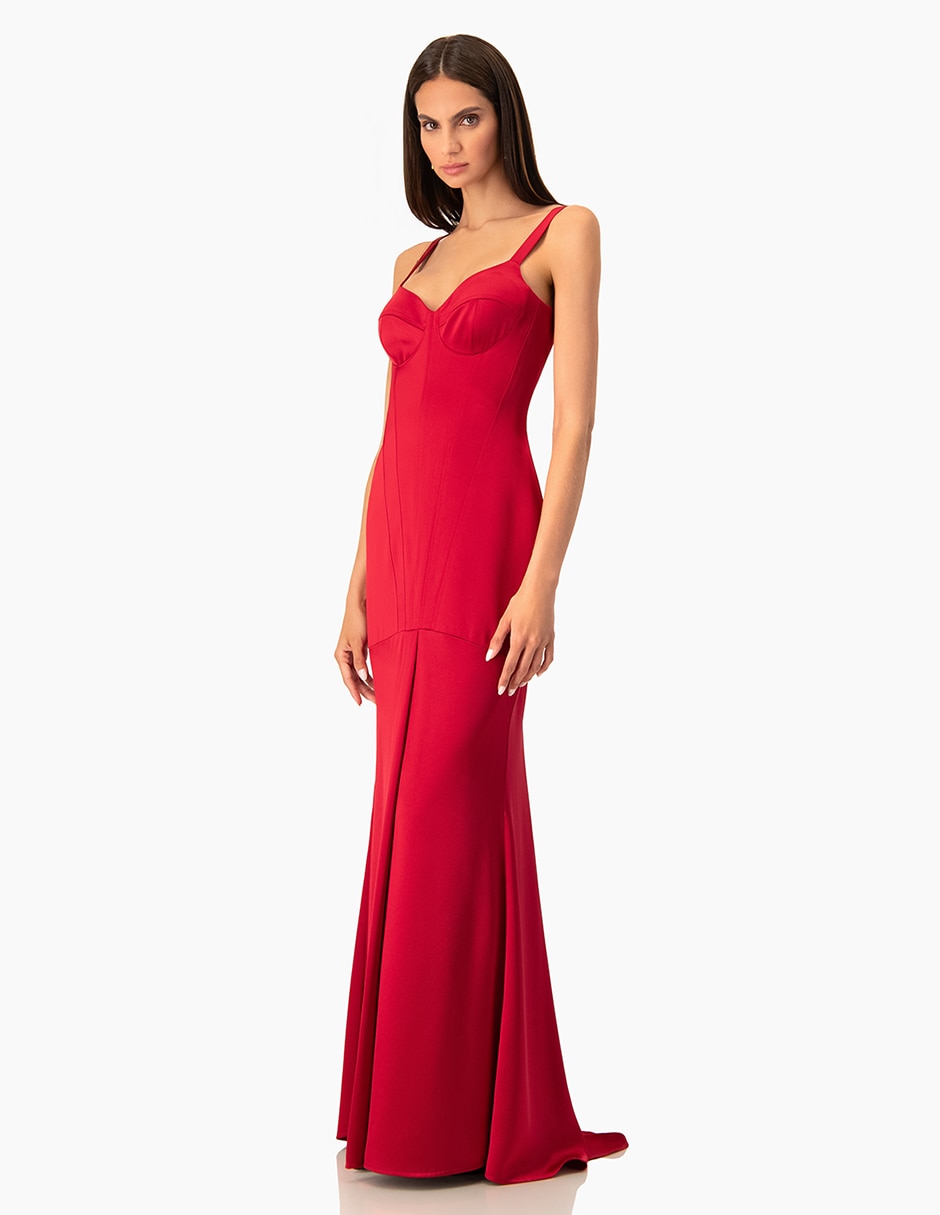 Vestido largo fiesta ivonne couture shinning parade para mujer