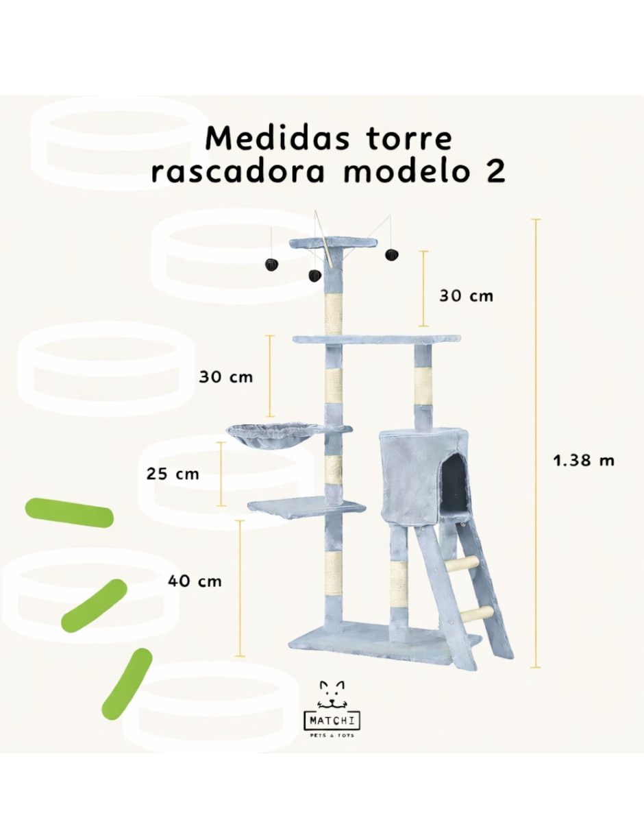 Mueble rascador para gato 2