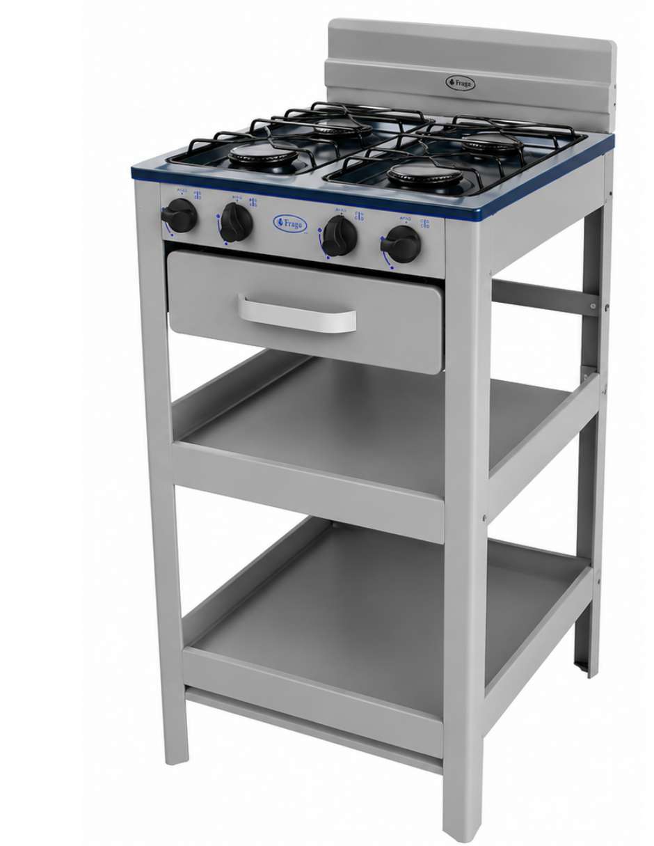 Parrilla de carbón P920 de acero porcelanizado 3
