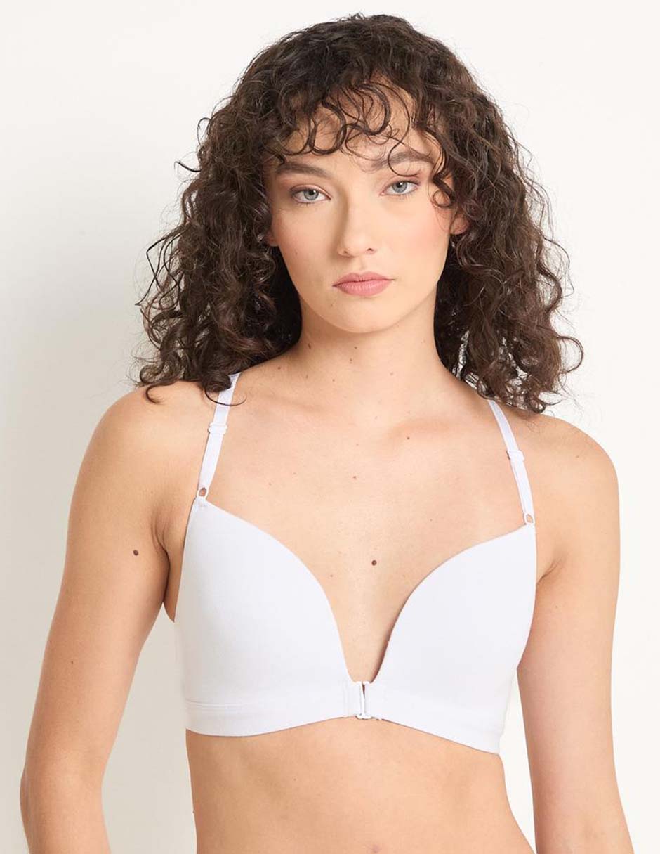 Brassiere plunge con copa para mujer