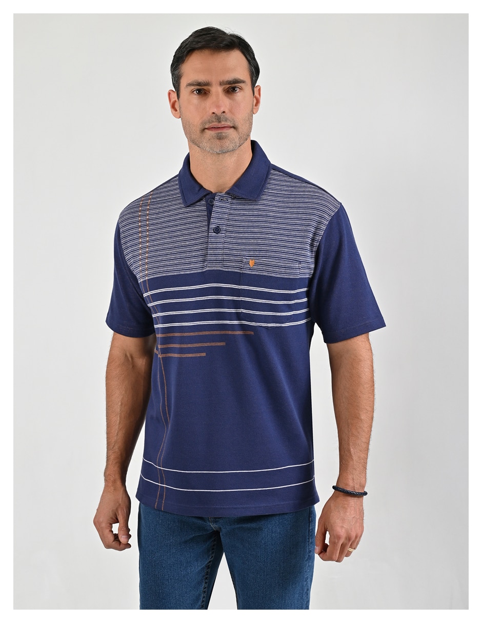 Playera tipo polo para hombre