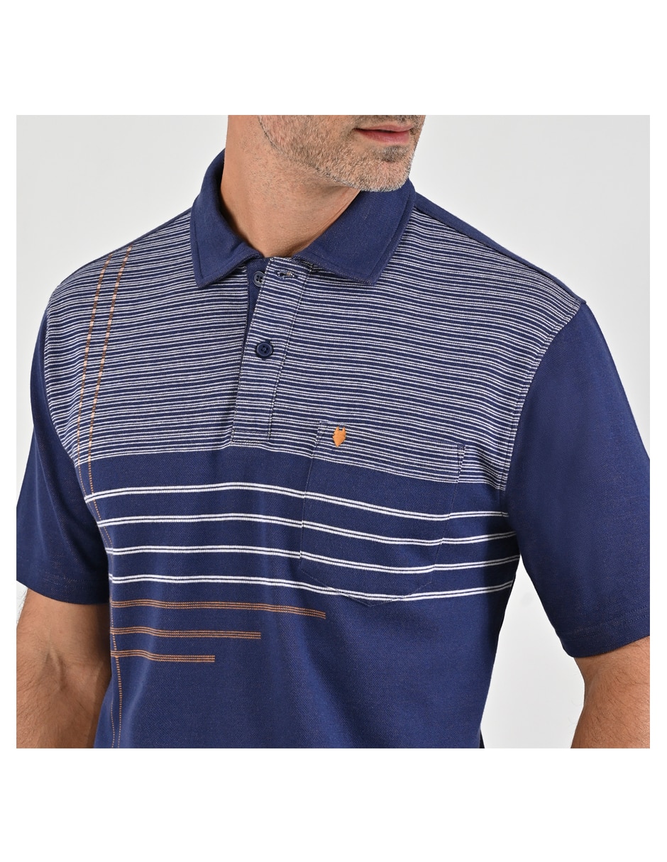 Playera tipo polo Yale para hombre