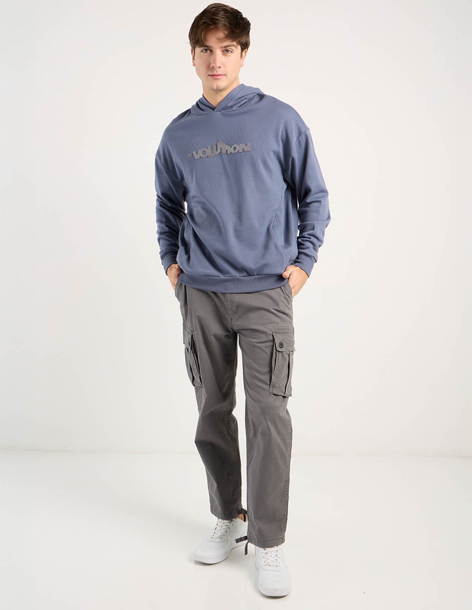 Pantalón cargo slim American Eagle de algodón para hombre