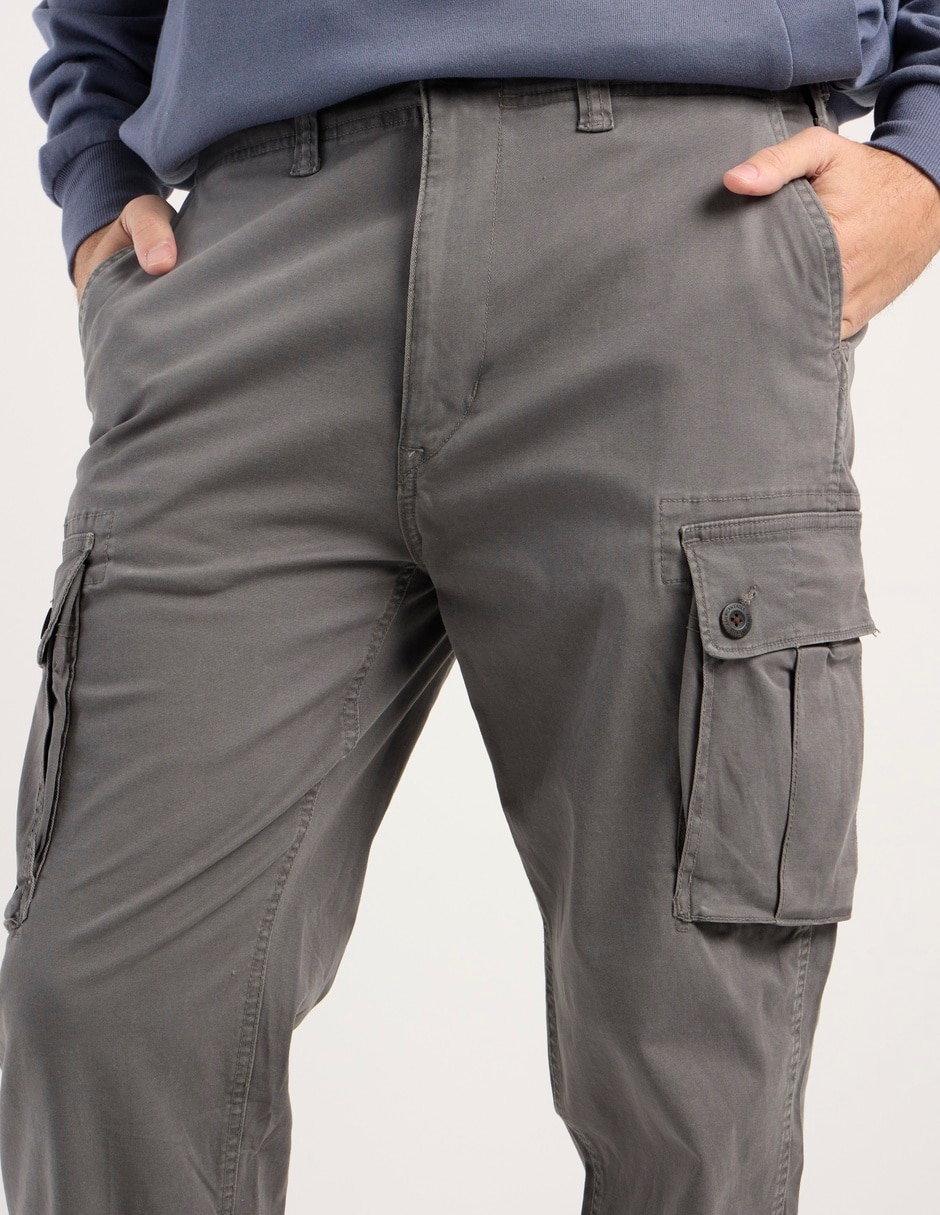 Pantalón cargo slim American Eagle de algodón para hombre