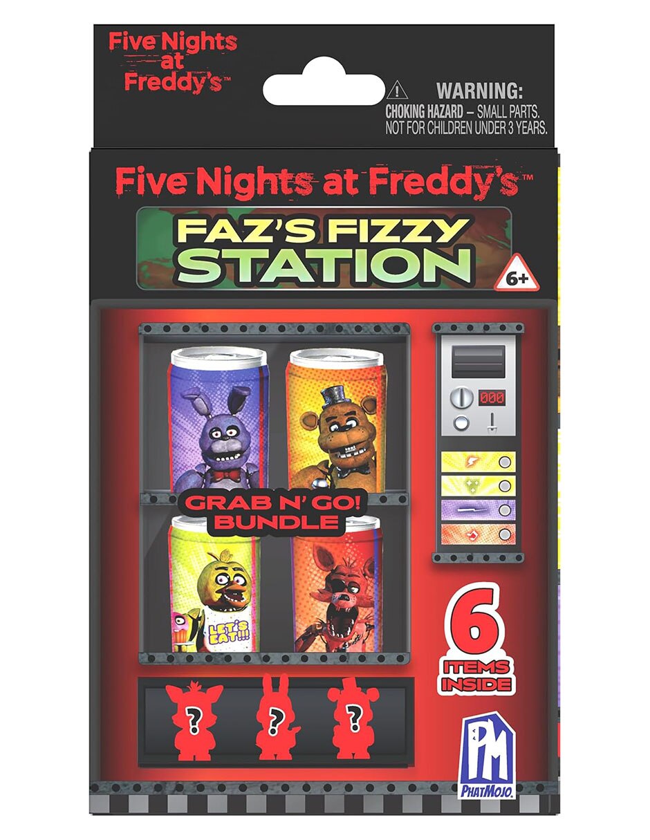 Figura de acción Five Nights at Freddy's Faz's Fizzy Station