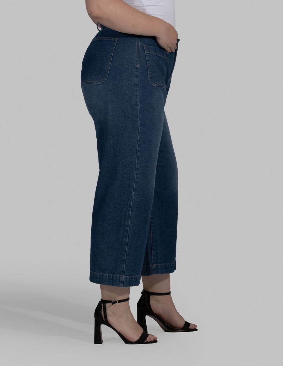 Jeans wide leg para mujer