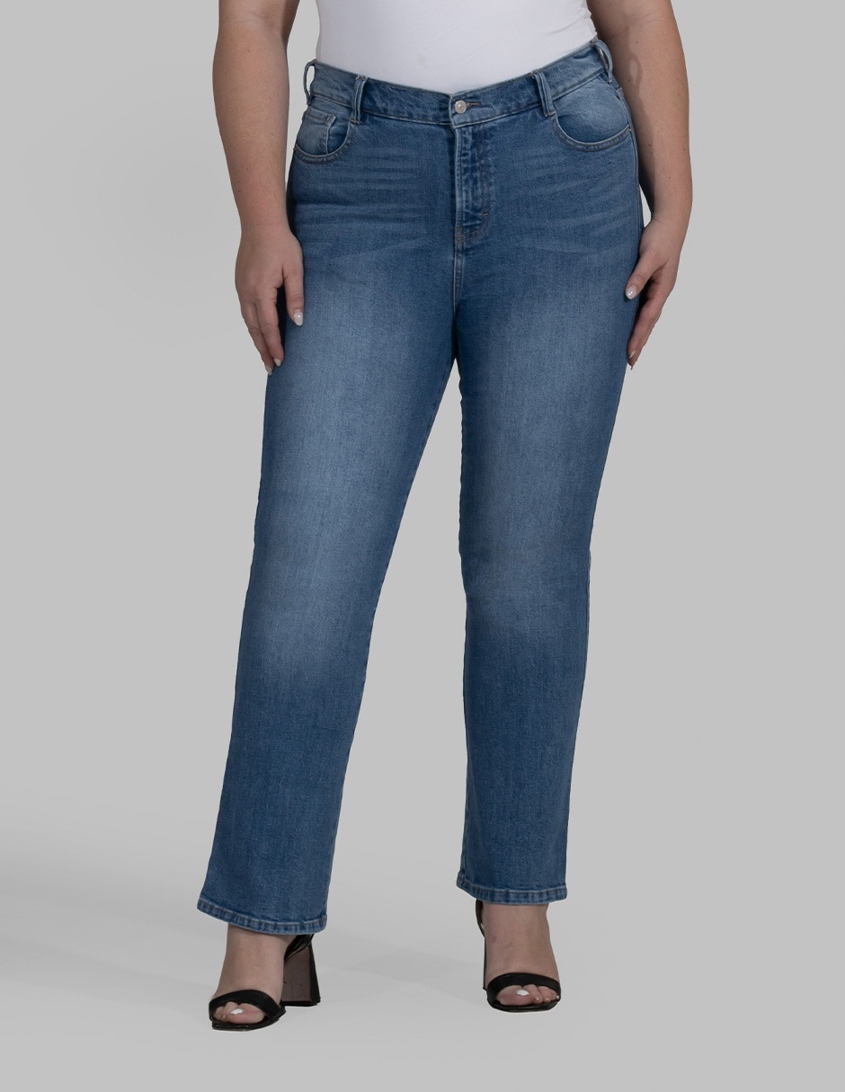 Jeans straight para mujer