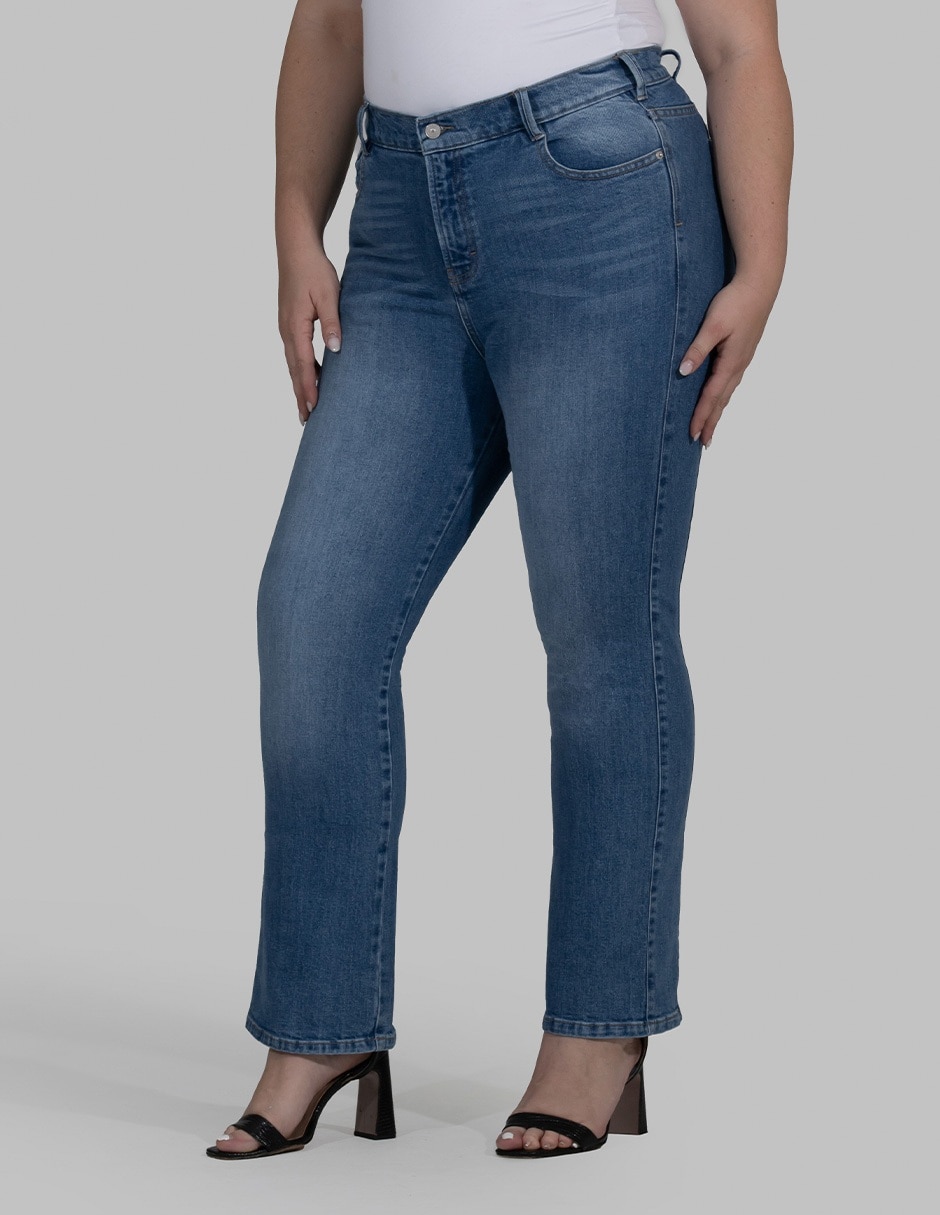 Jeans straight para mujer