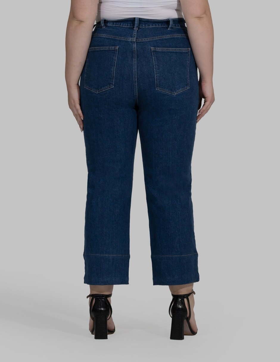 Jeans wide leg para mujer 2