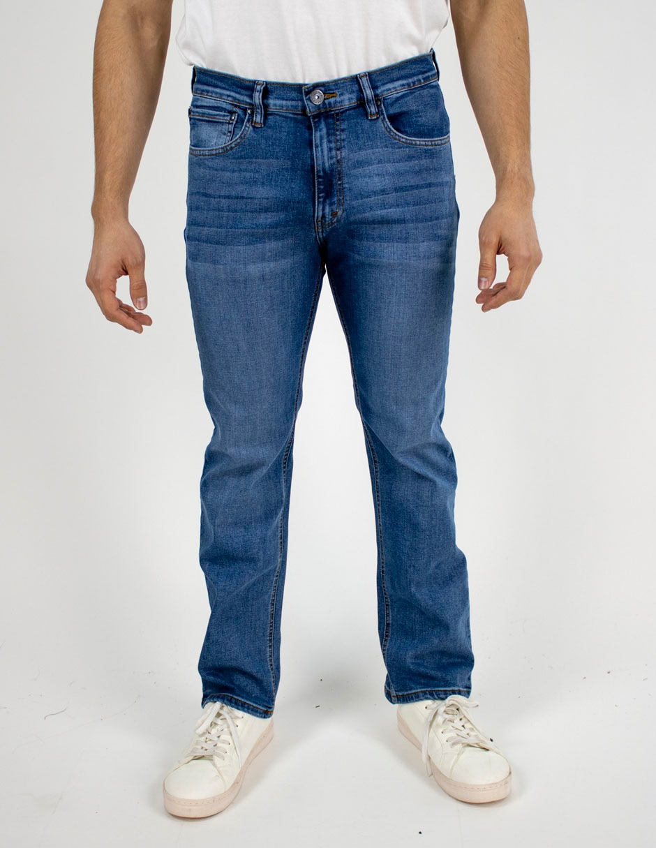 Jeans slim lavado stone wash para hombre Jeans slim lavado stone wash para hombre