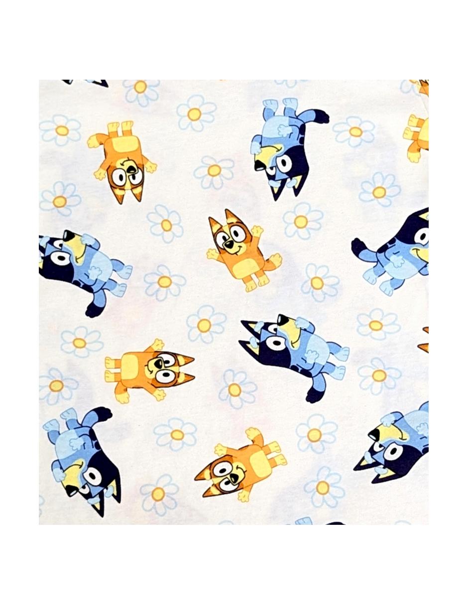 Playera Bluey y Bingo manga corta para niña 3