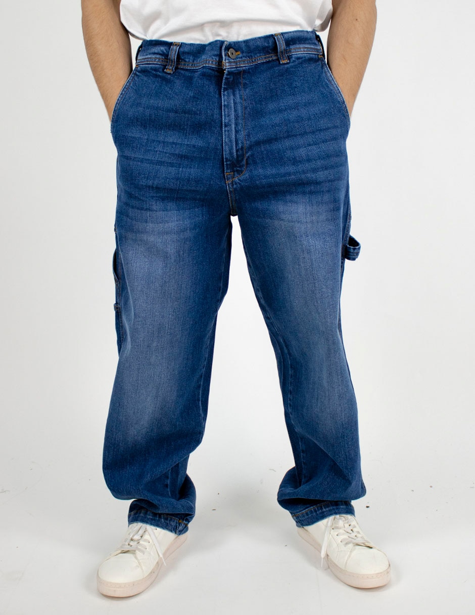 Jeans carpenter relaxed deslavado para hombre Jeans carpenter relaxed deslavado para hombre