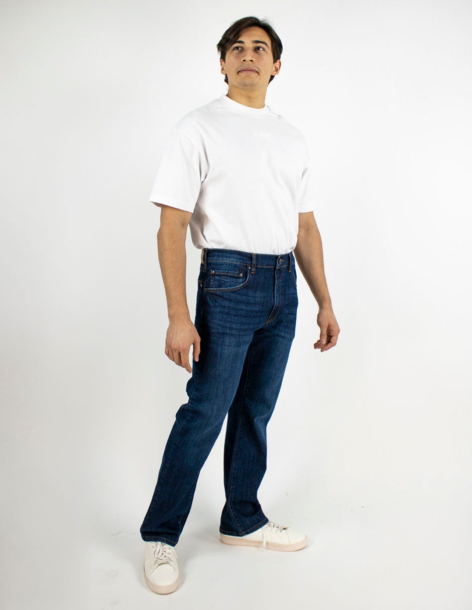 Jeans bota lavado medio para hombre 3