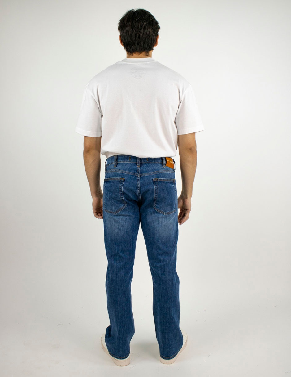 Jeans straight Furor lavado claro para hombre