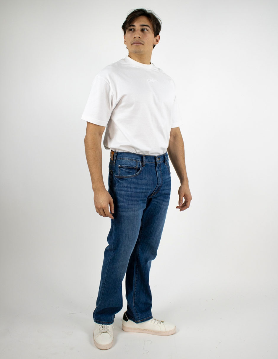 Jeans straight Furor lavado claro para hombre