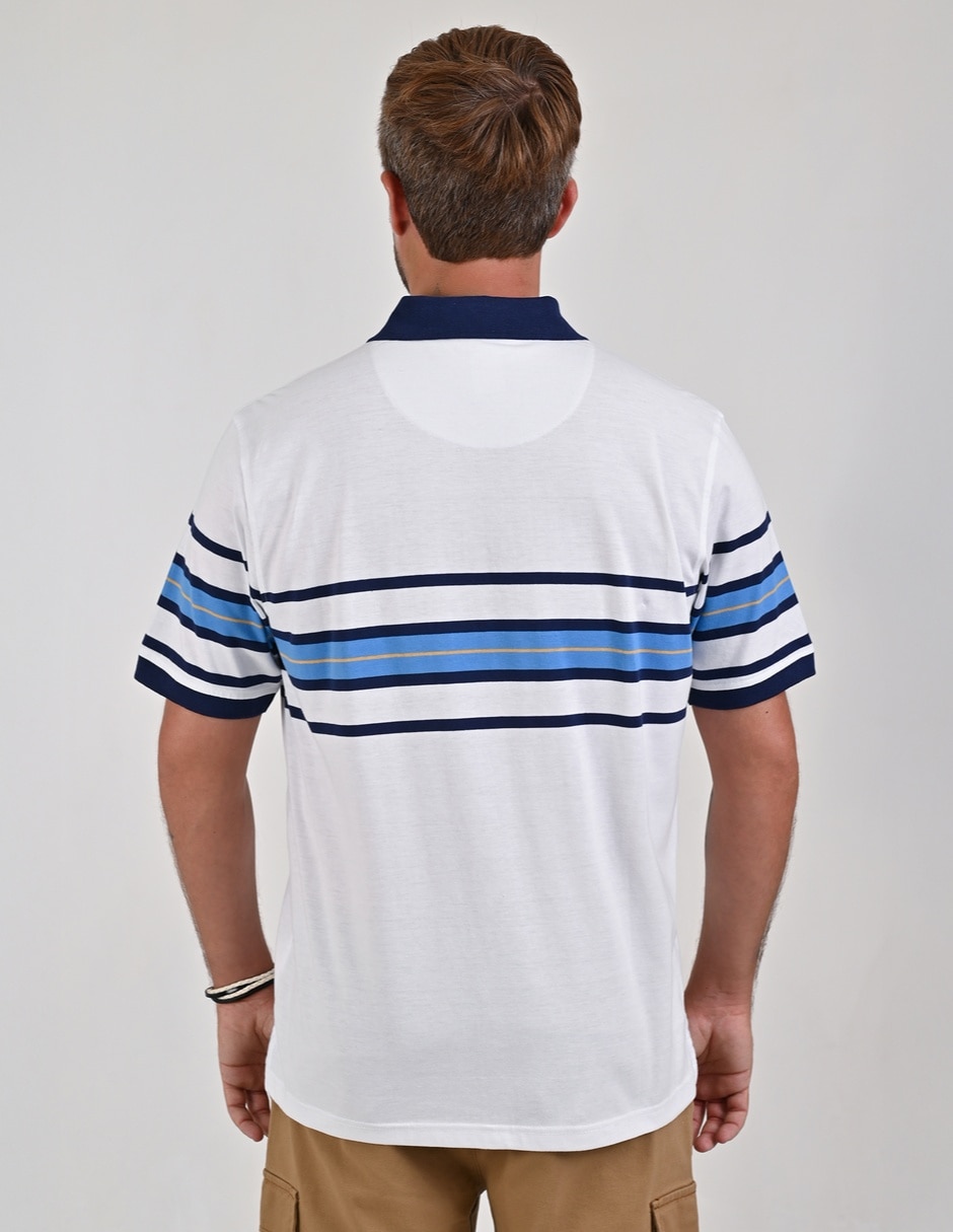 Playera tipo polo Yale para hombre