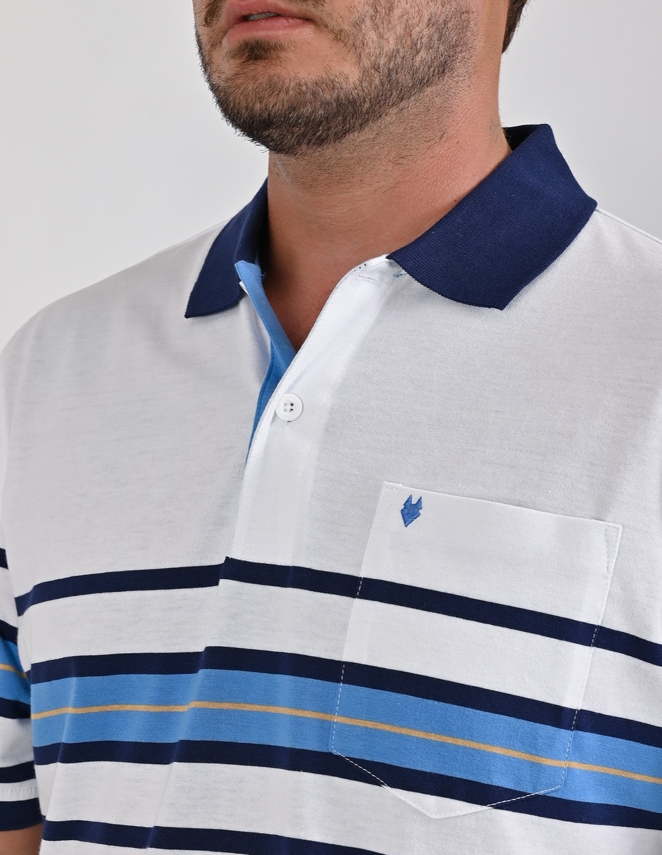 Playera tipo polo Yale para hombre
