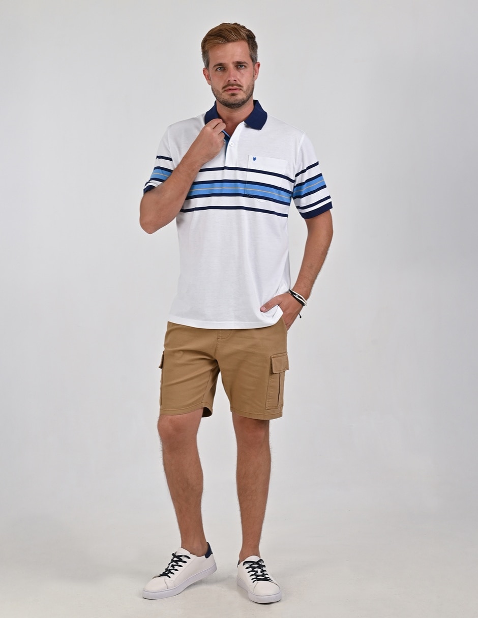 Playera tipo polo Yale para hombre