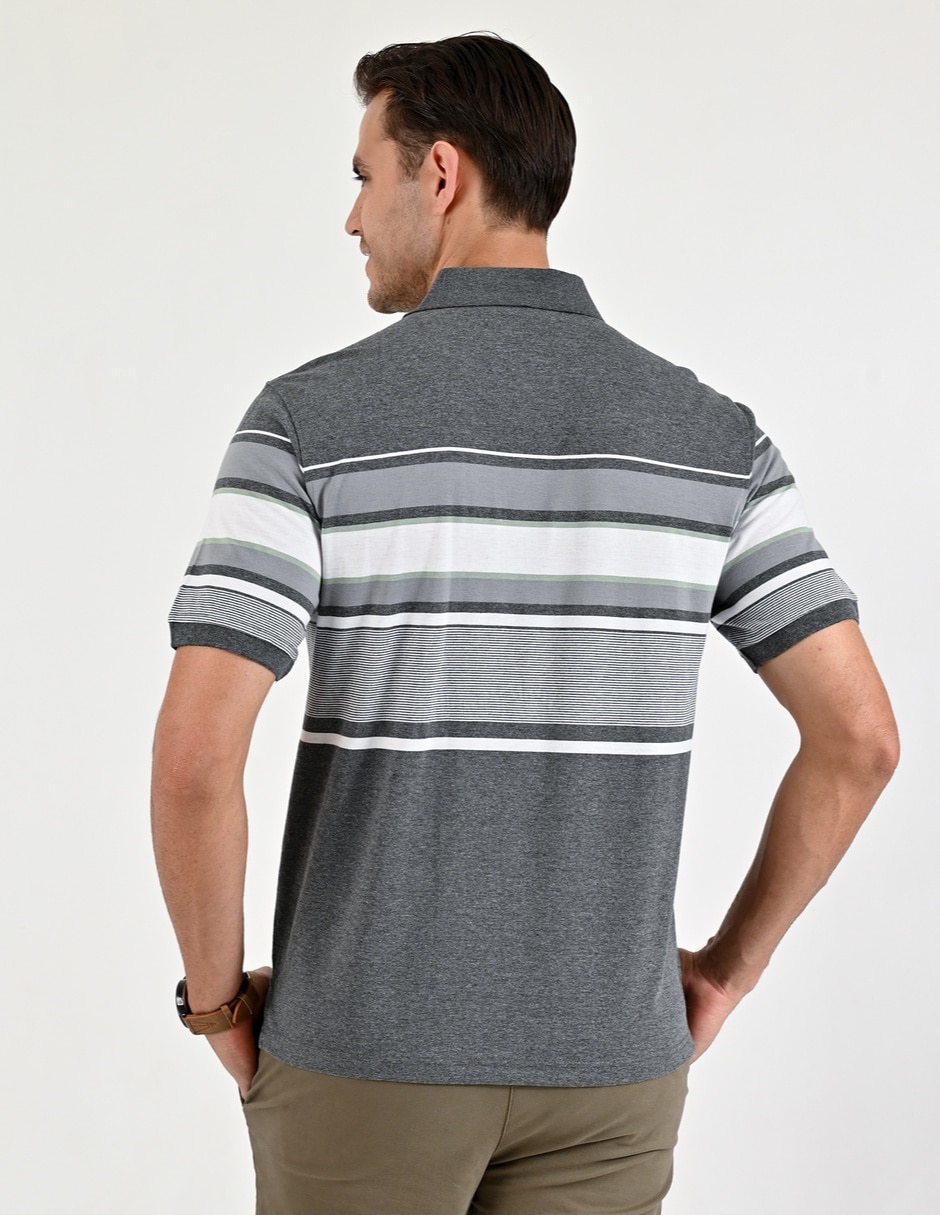 Playera tipo polo Yale para hombre