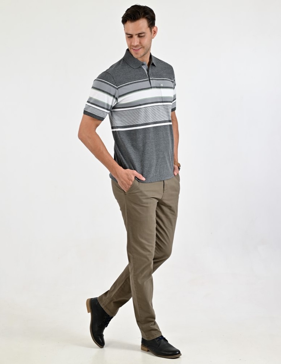Playera tipo polo Yale para hombre