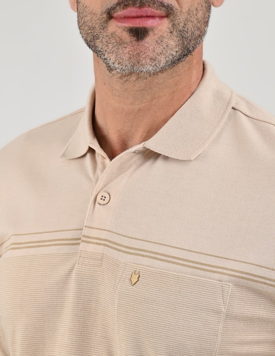 Playera tipo polo Yale para hombre