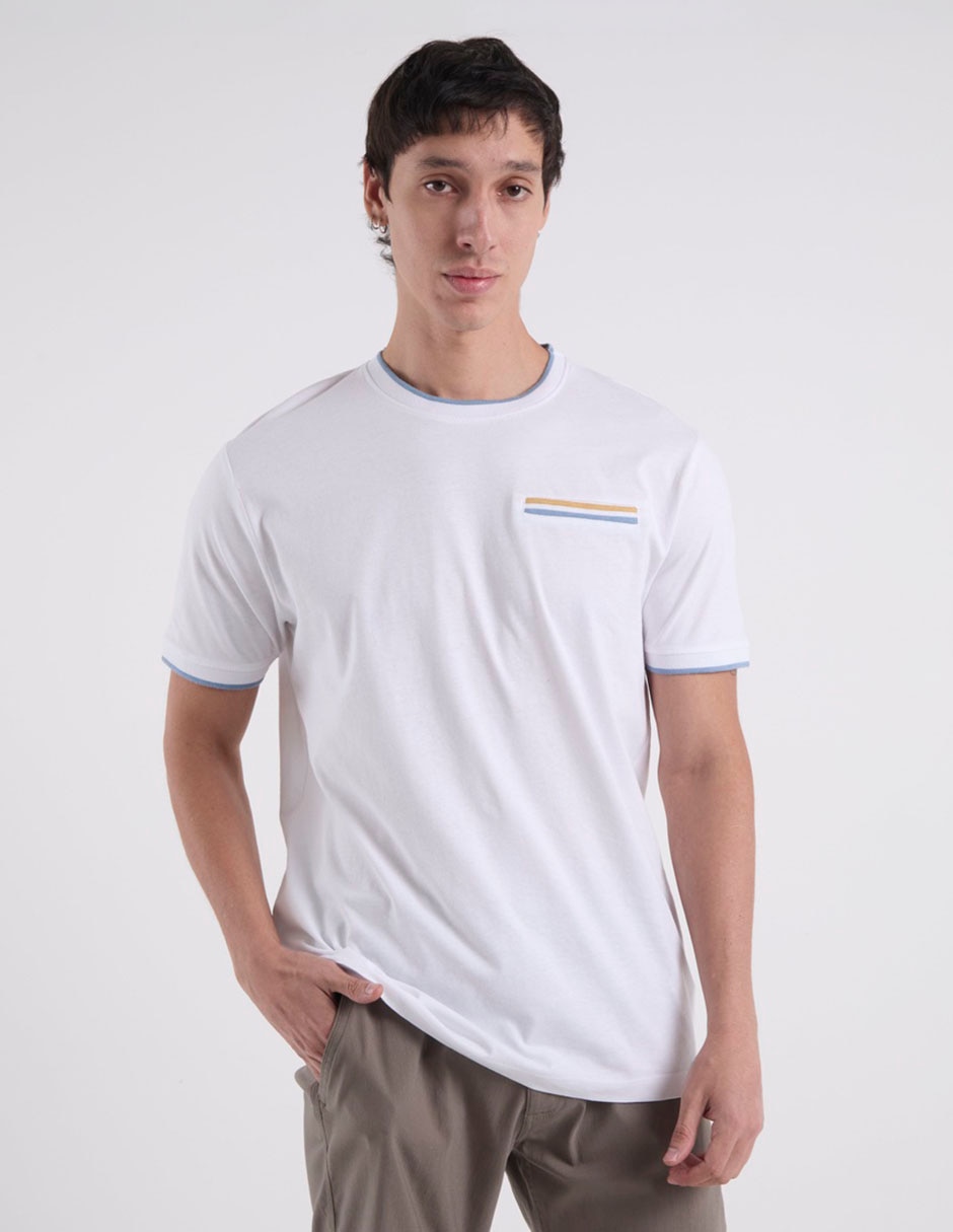 Playera cuello redondo para hombre Playera cuello redondo para hombre