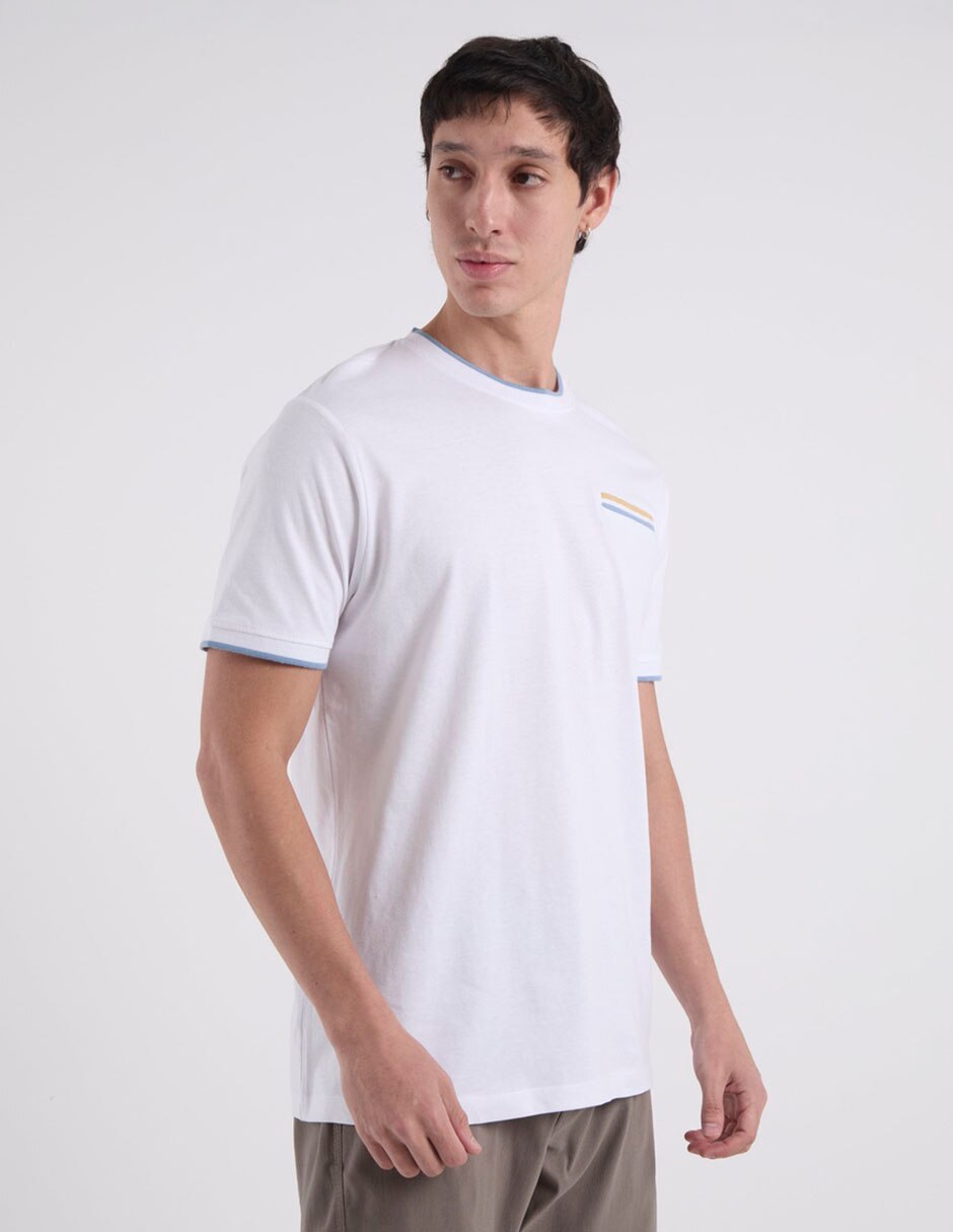 Playera cuello redondo para hombre 2