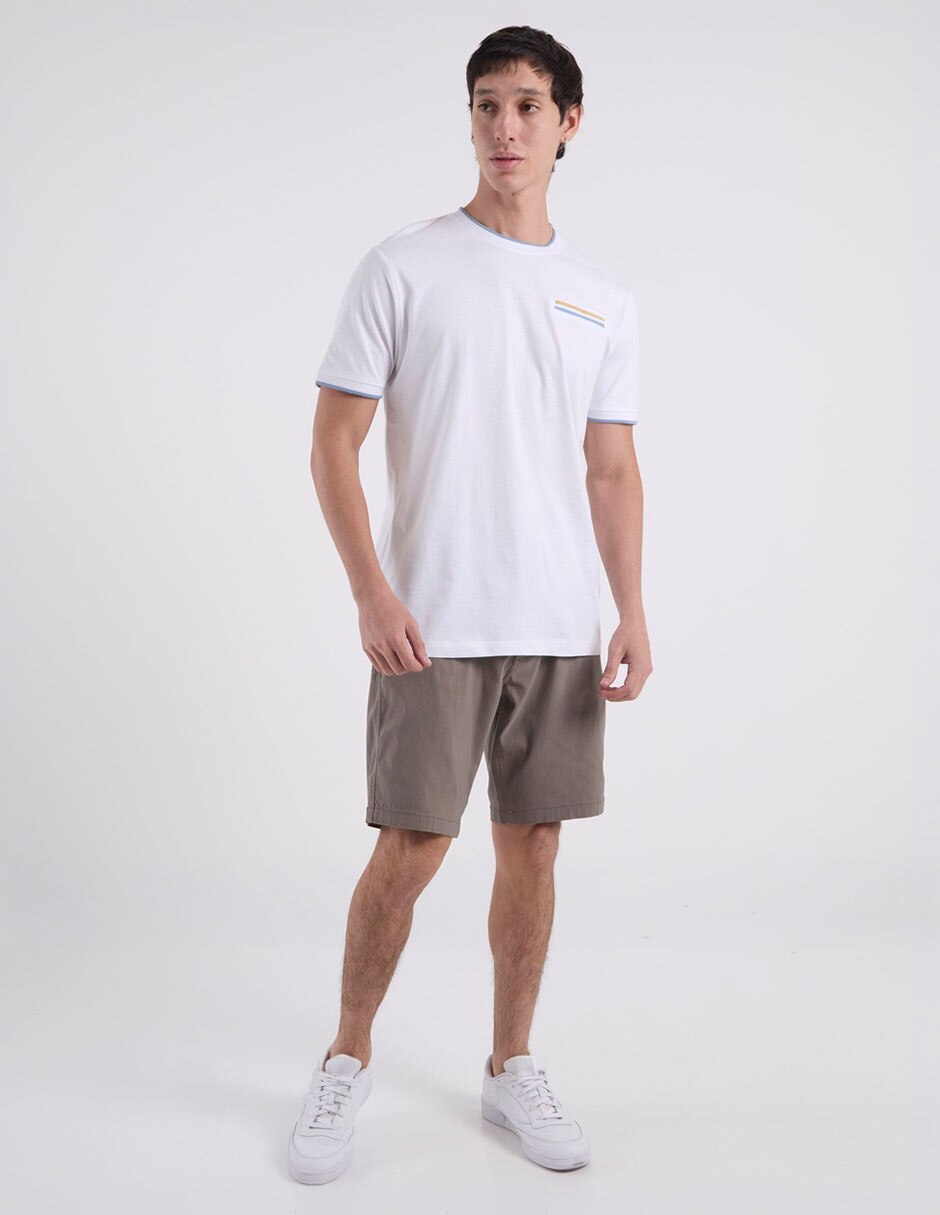 Playera cuello redondo para hombre 3