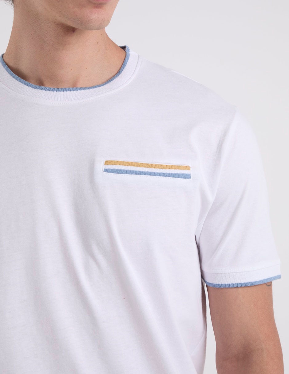 Playera cuello redondo para hombre 4