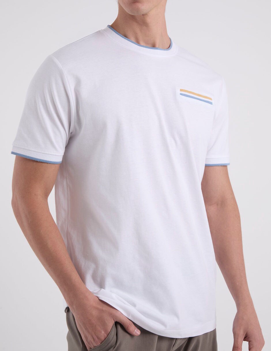 Playera cuello redondo para hombre 5