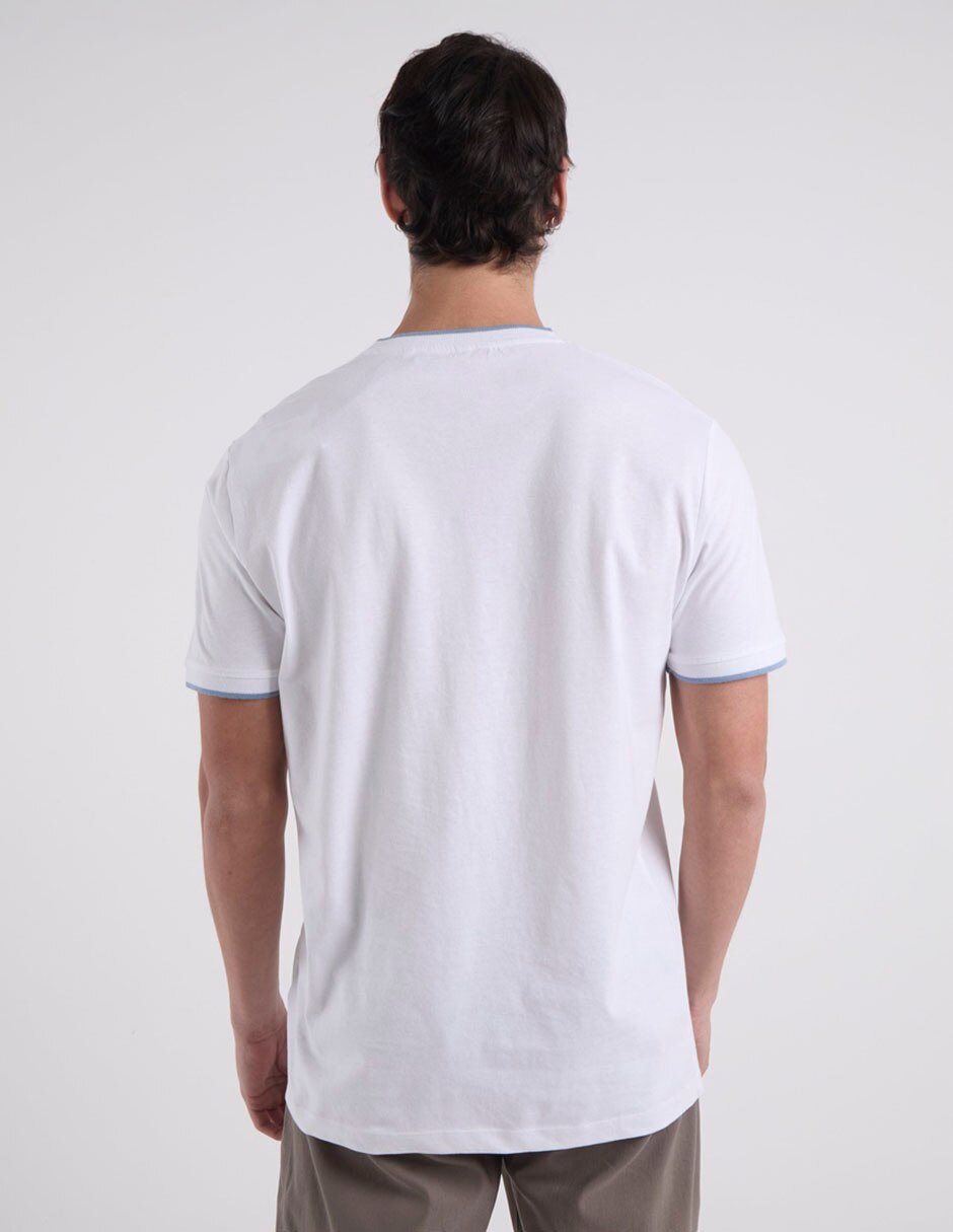 Playera cuello redondo para hombre 6