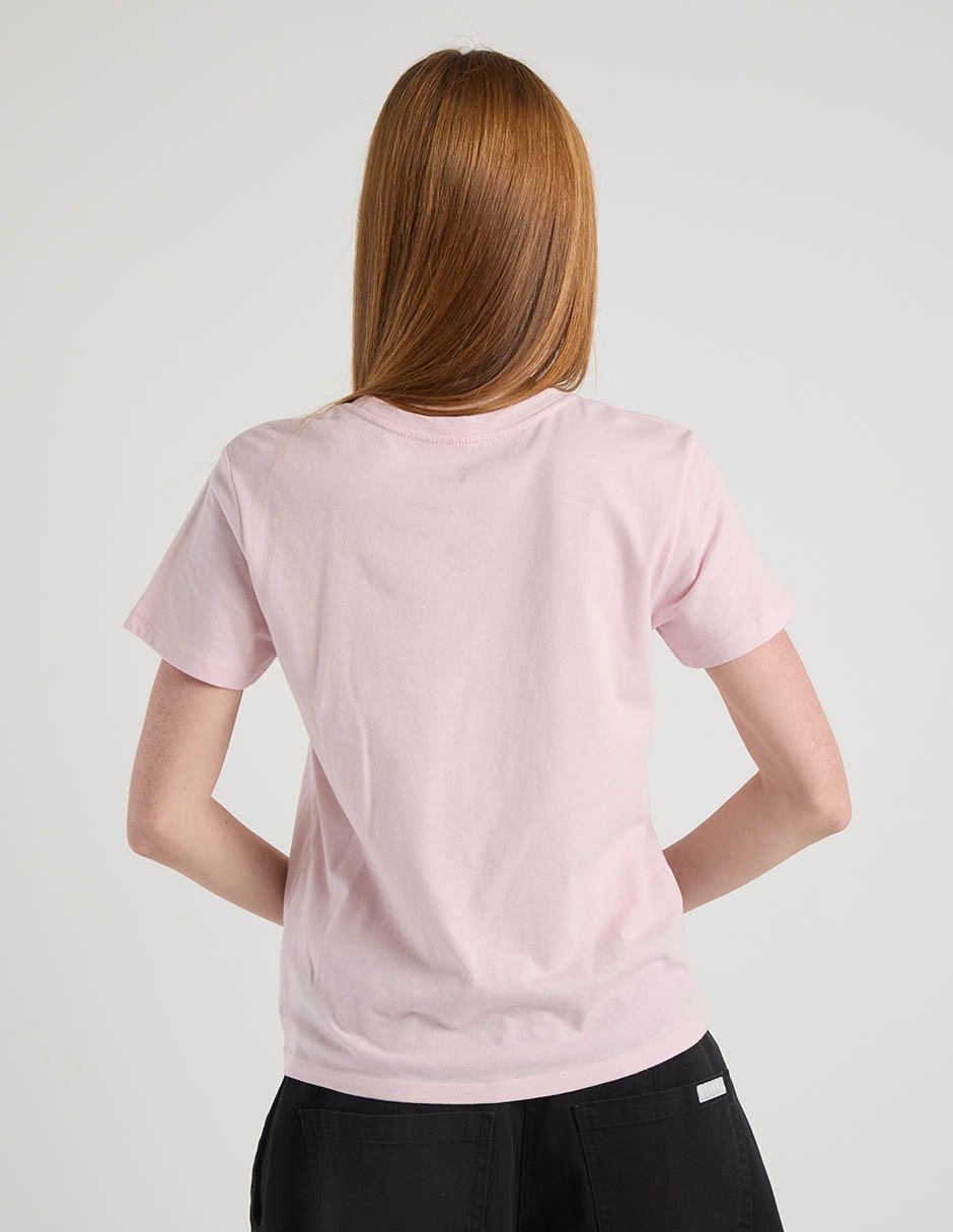 Playera manga corta Alice in Wonderland cuello redondo para mujer 7