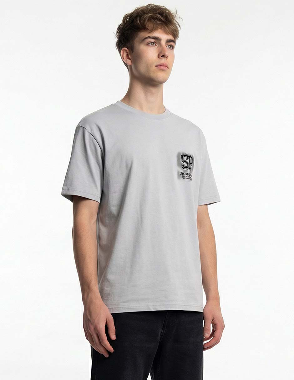 Playera cuello redondo para hombre