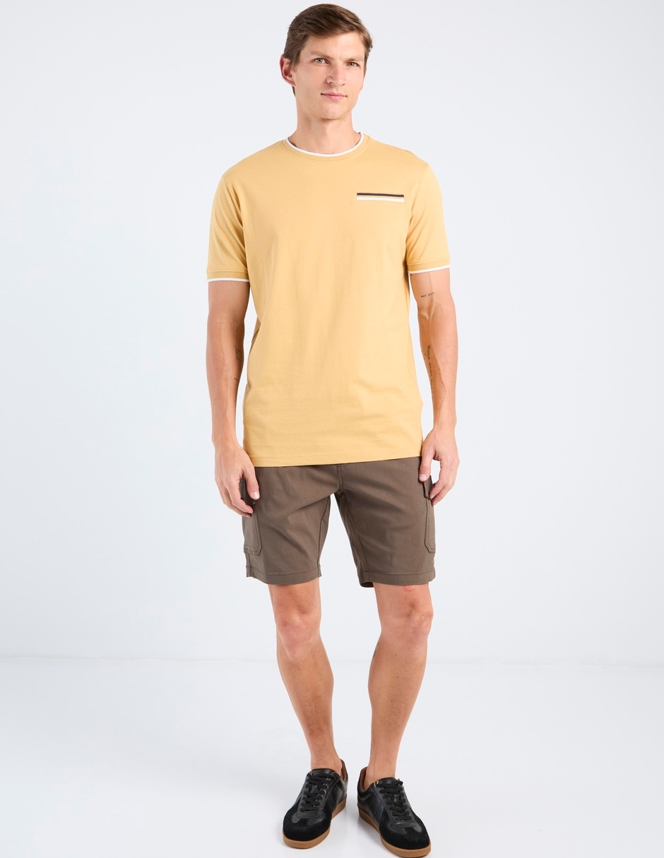 Playera cuello redondo para hombre 3
